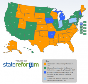 Medicaid expansion map-statereforum