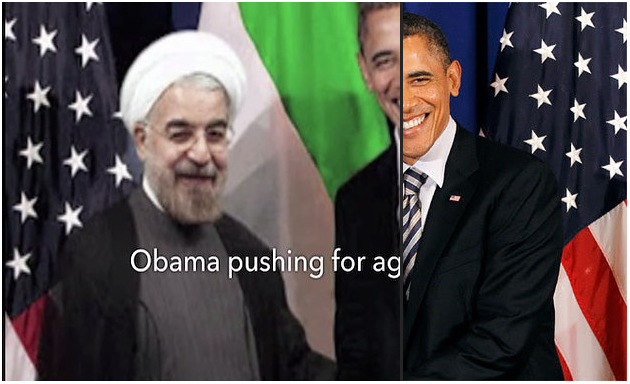 Buzzfeed Obama-Rouhani image